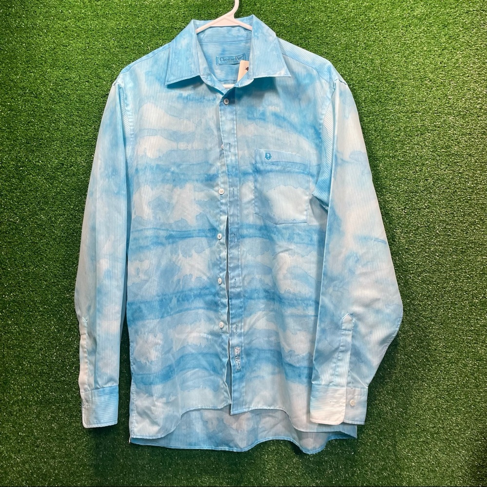 Tie Dye Christian Dior Button down shirt